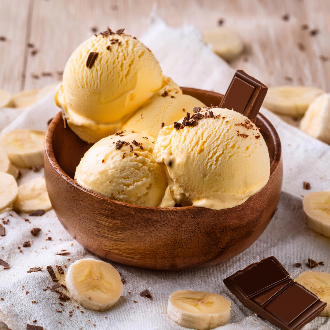 Bananen-Vanille-Eis