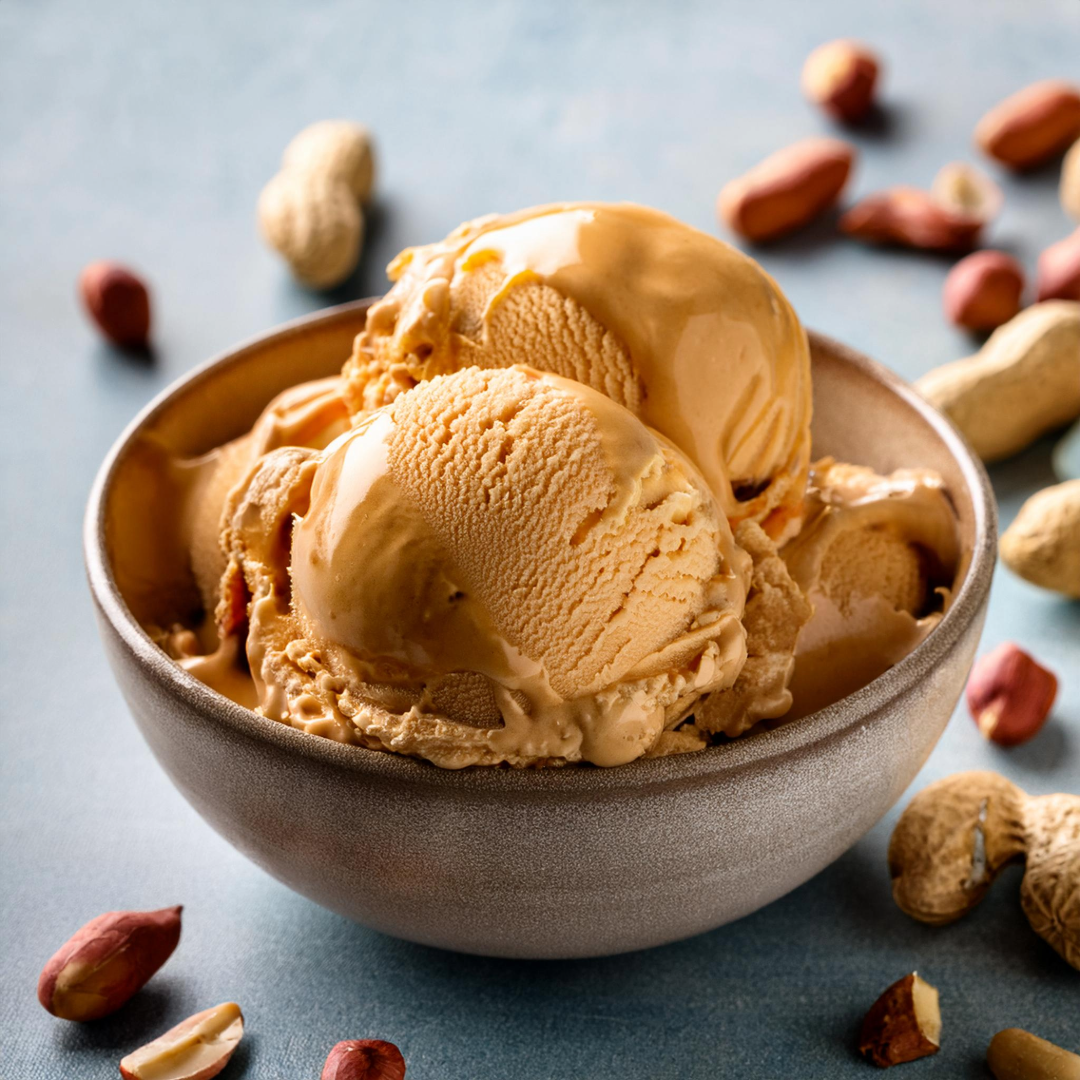Erdnussbutter-Eis